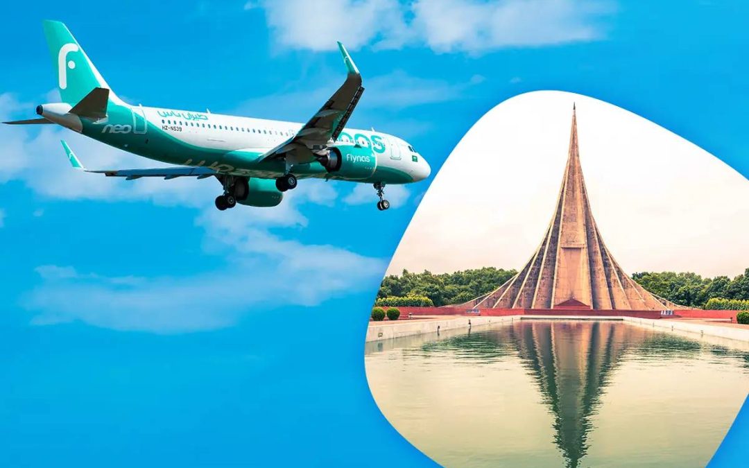 Flynas Announces New Direct Flights from Jeddah and Madinah to Dhaka