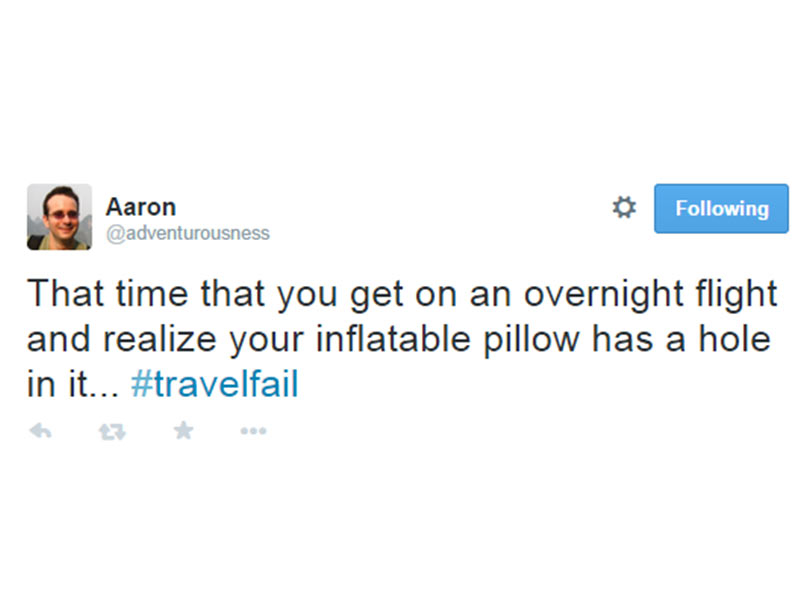 Best of #travelfail and #travelwin stories on Twitter