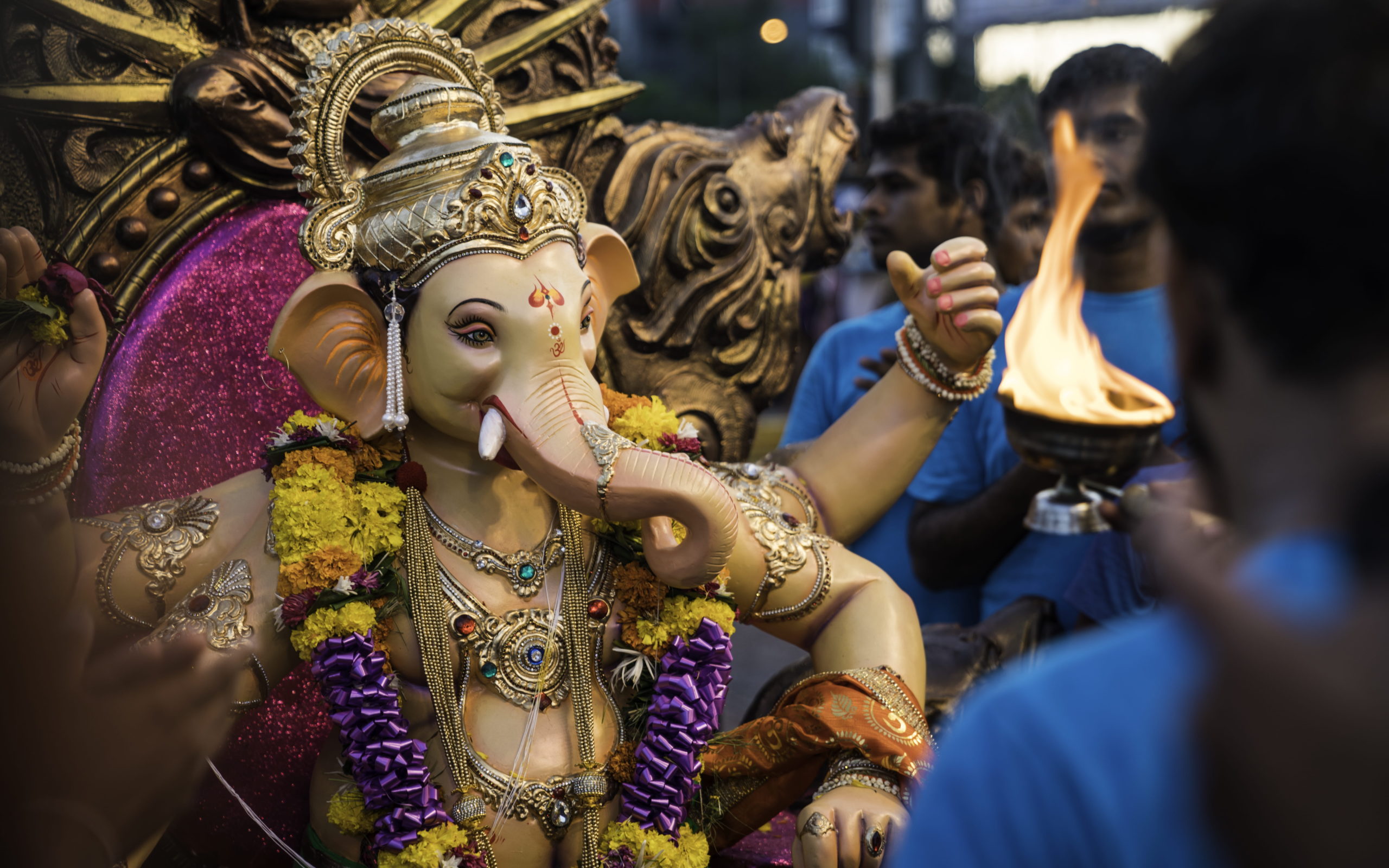 Ganesh Chaturthi festival celebrations - Choicest images: Ganesh Chaturthi  celebrated across India | The Economic Times