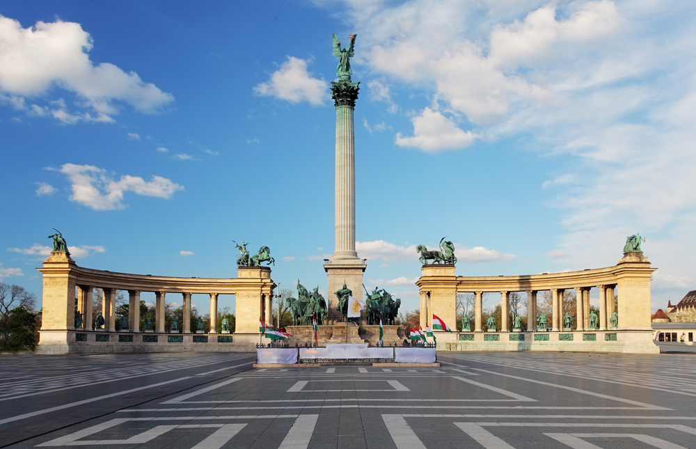 Budapest Heroes Square - Top Historic Locations in Europe