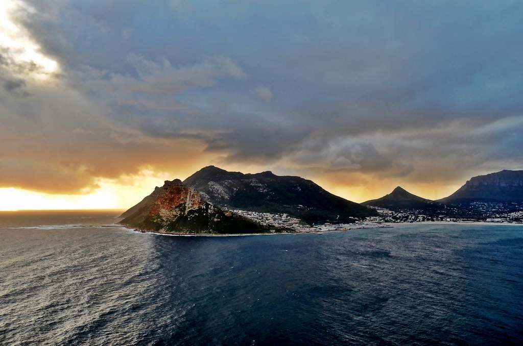 Beautiful Hout Bay in Cape Town, South Africa