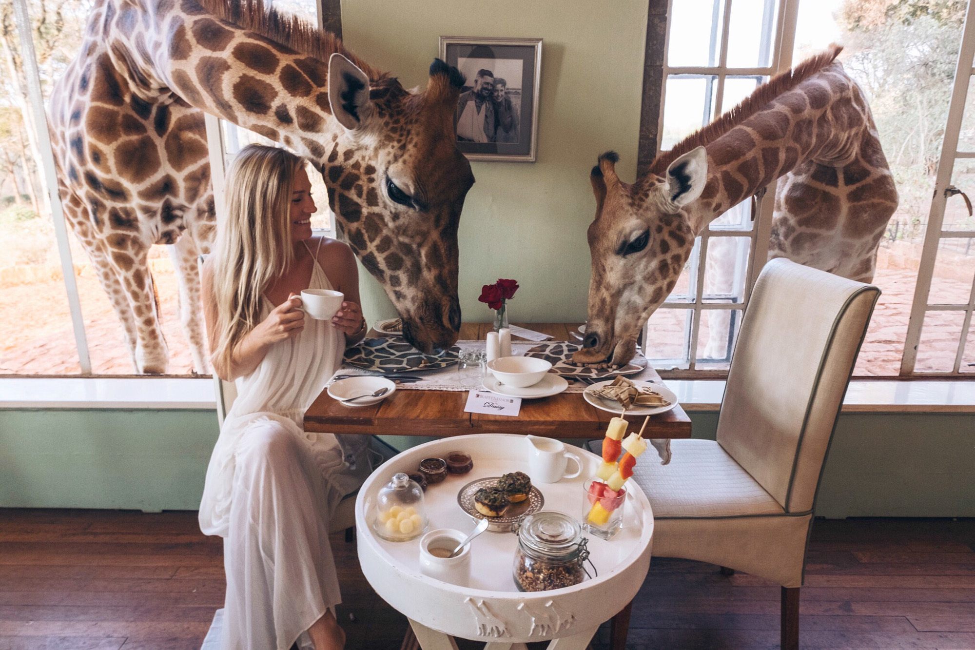 Hands down the most unforgettable hotel, would be Giraffe Manor