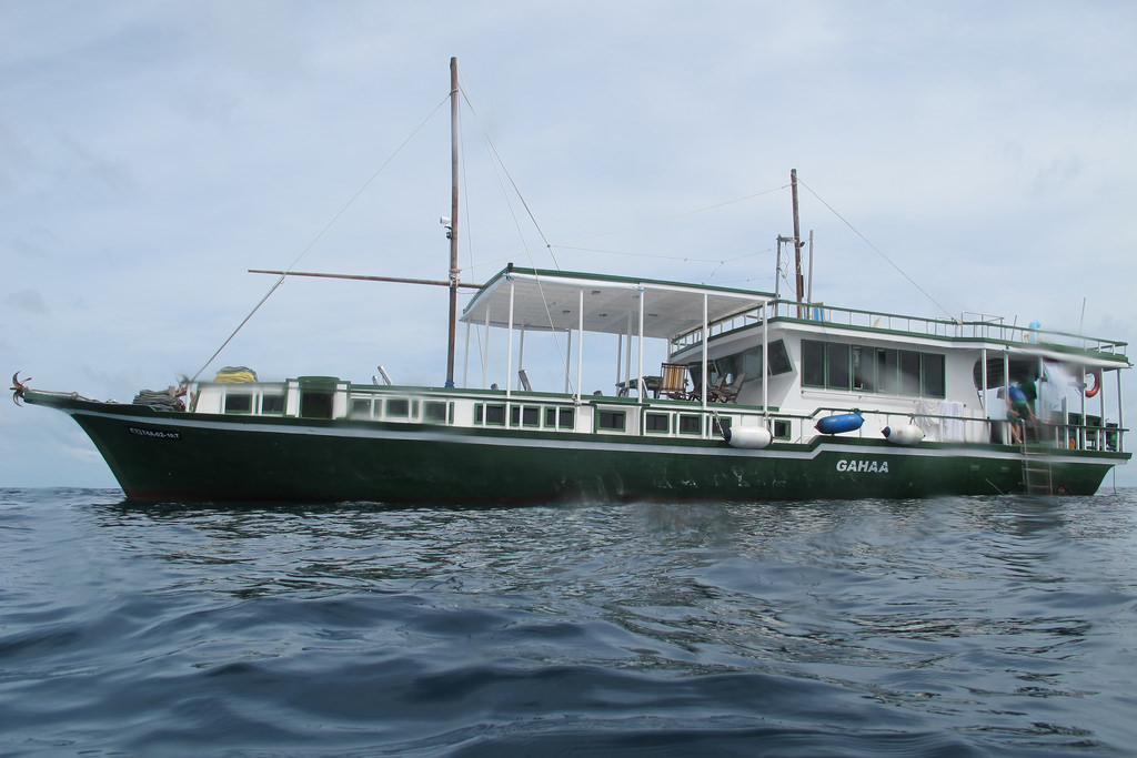 Maldives boat