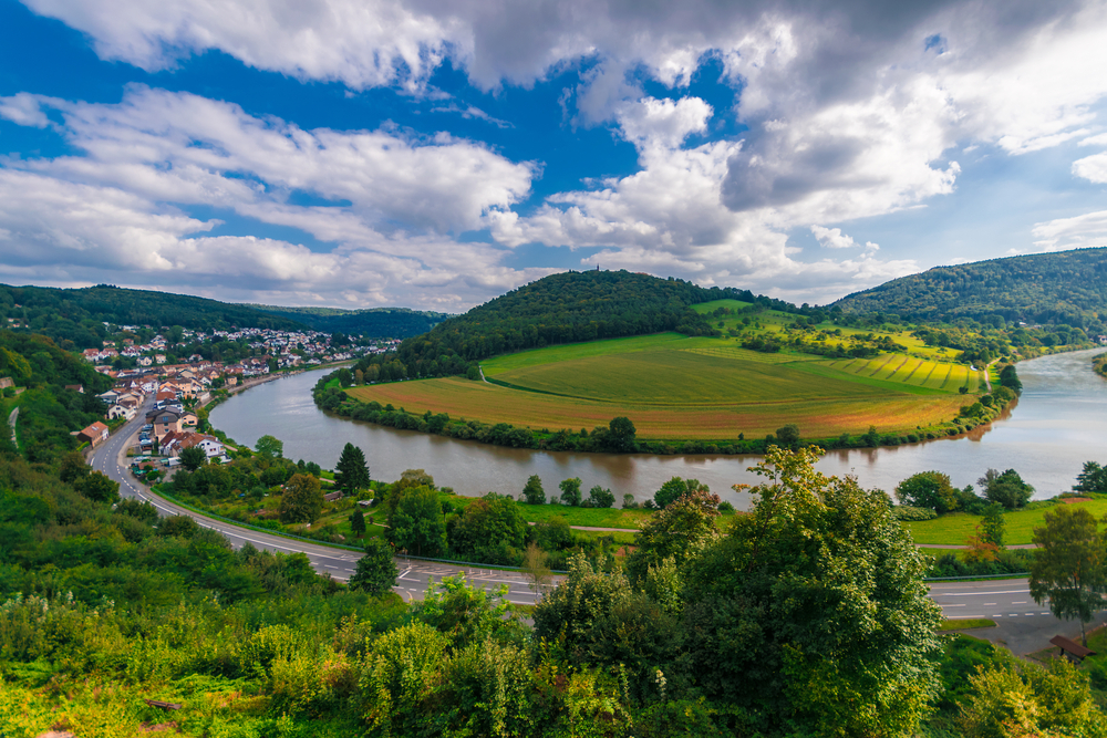 Best Scenic Routes for Your First Road Trip in Germany - The view of Neckar River