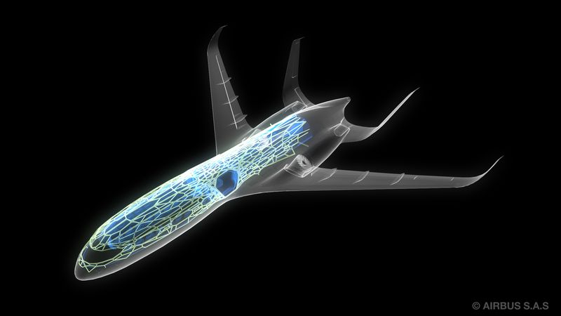 2050’s transparent plane of the future