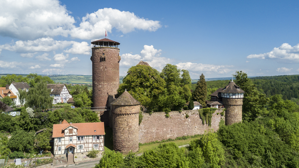 Trendelburg Castle where Rapunzel was kept in prison - Best Scenic Routes for Your First Road Trip in Germany 