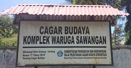 Waruga tombs sign