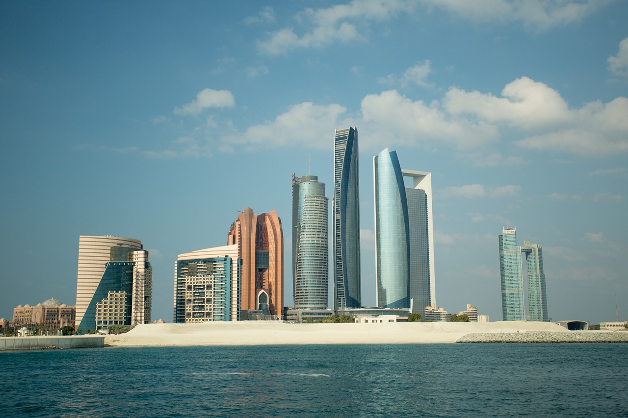 Abu Dhabi city skyline