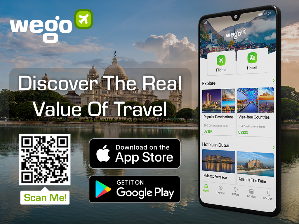 Kolkata heritage: Wego travel app download