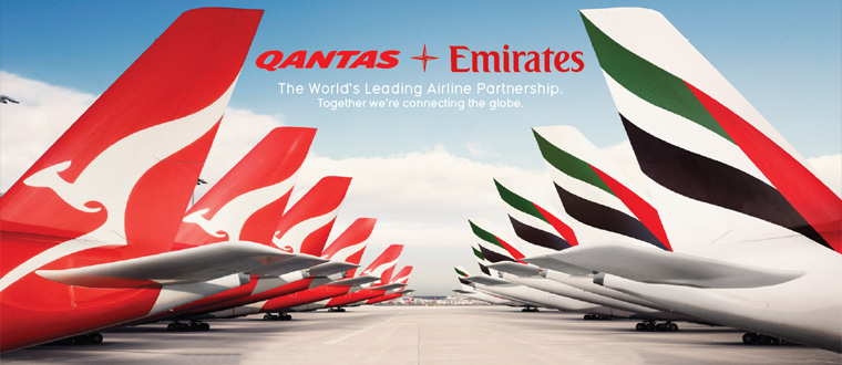 Qantas and Emirates : The world’s largest airline?