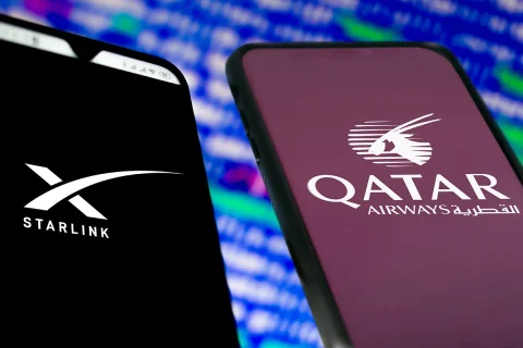 Qatar Airways Pairs With Starlink, Bringing Ultra High-Speed Wi-Fi Onboard