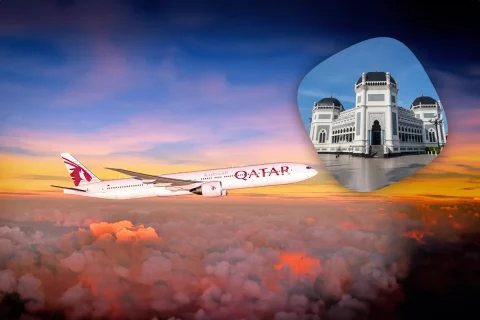 Qatar Airways Extends Its Network to Medan, Indonesia from 15 January