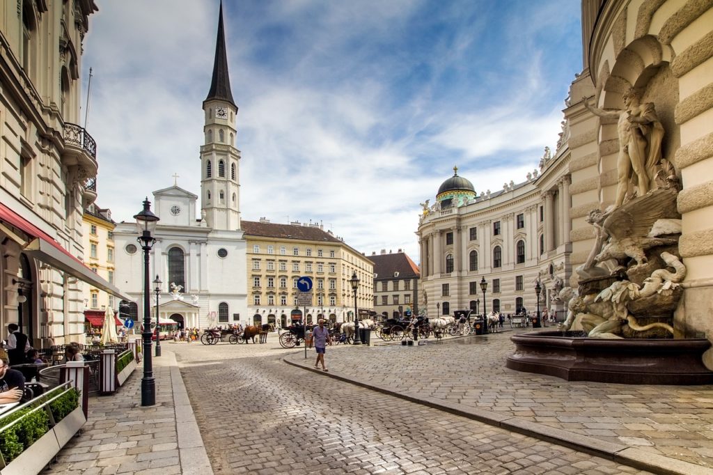 streets of vienna, austria